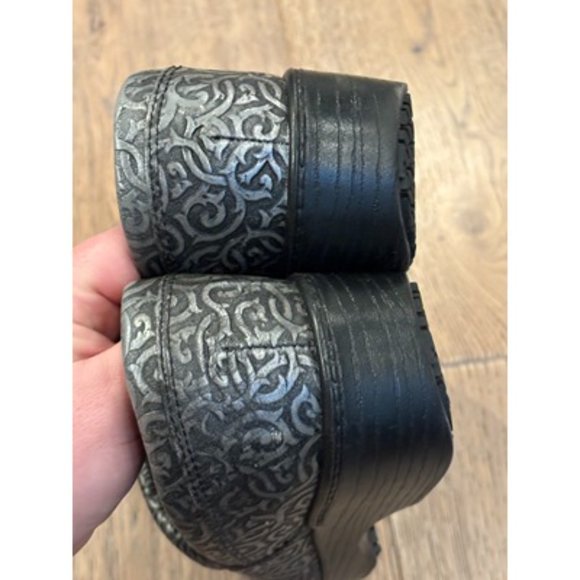 Abeo BIO System Flora Womens Gray Slip Resistant Leather Clogs Shoes Size 10N - Picture 4 of 9